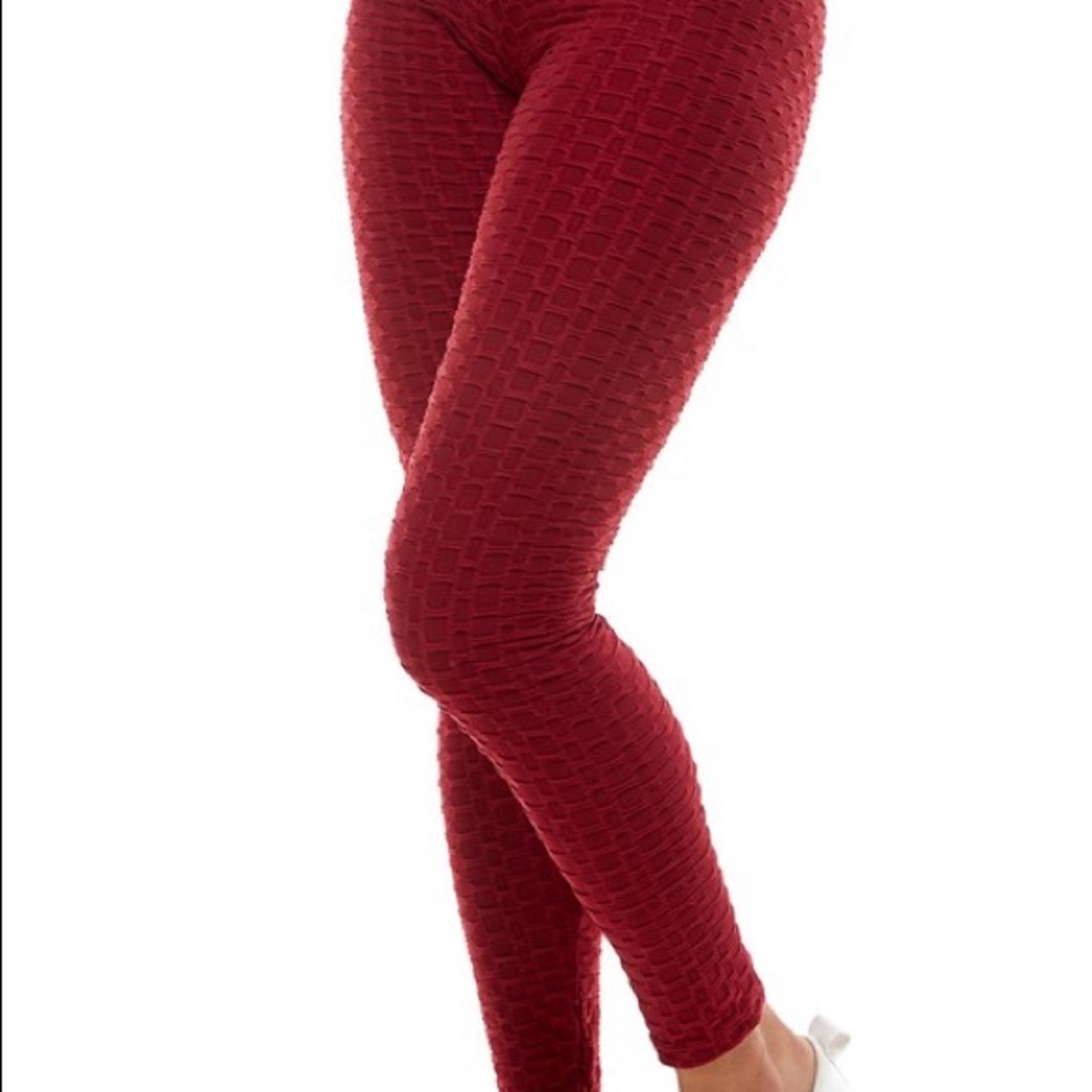 Textured Pattern Leggings